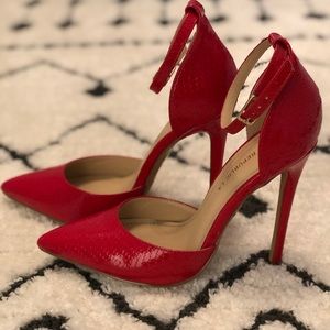 Candy Red Pumps • size 6